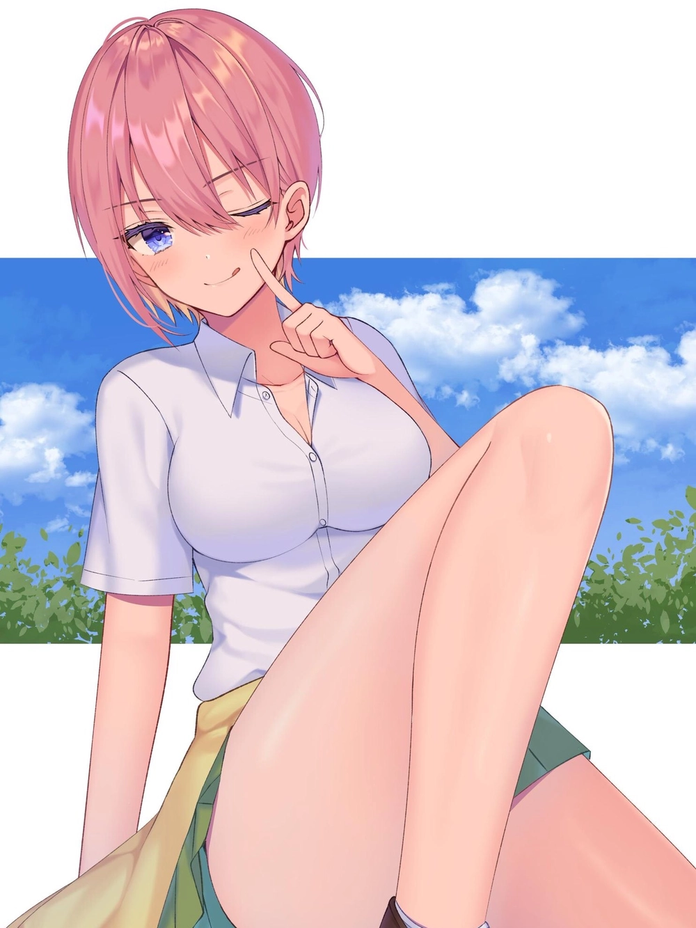 ảnh anime ichika nakano phong cách nữ tính 