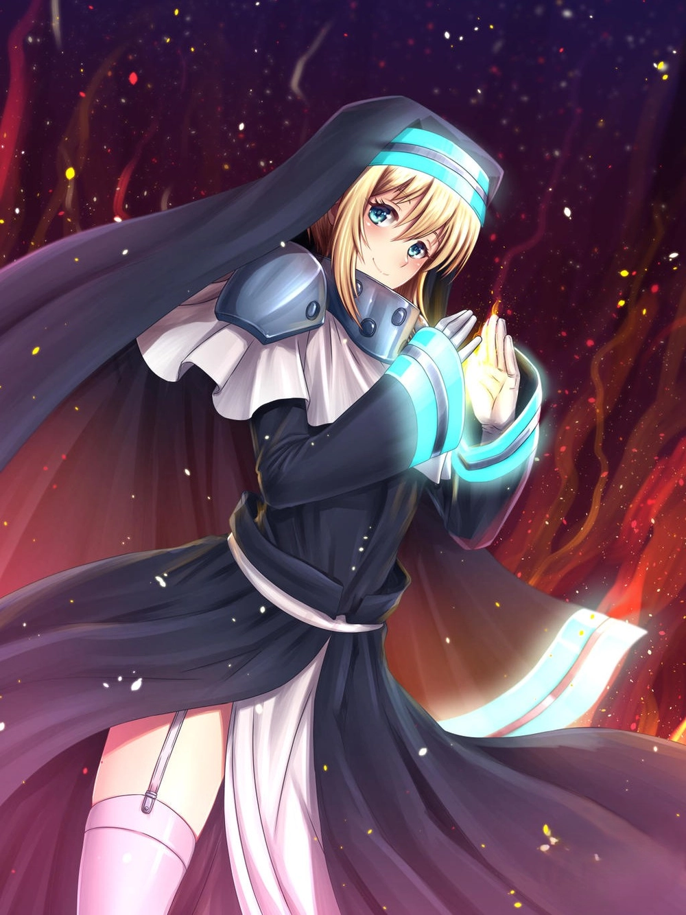 iris fire force ảnh đẹp ngầu lòi