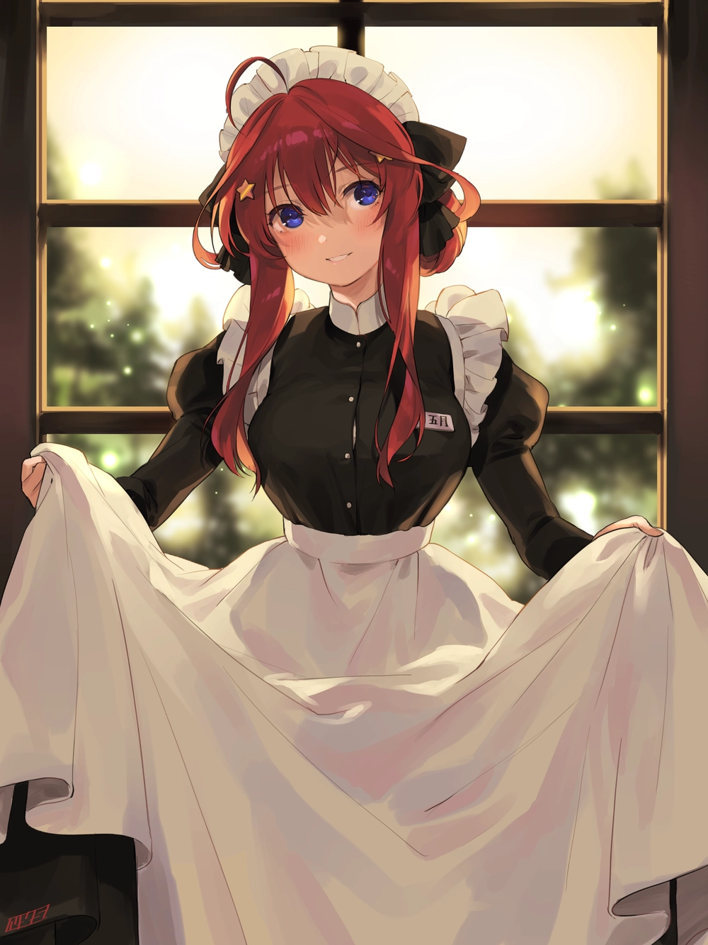 ảnh hầu gái itsuki nakano 