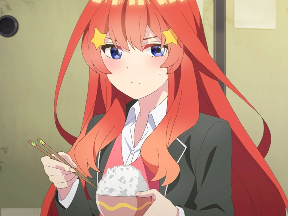 ảnh itsuki nakano đáng yêu 