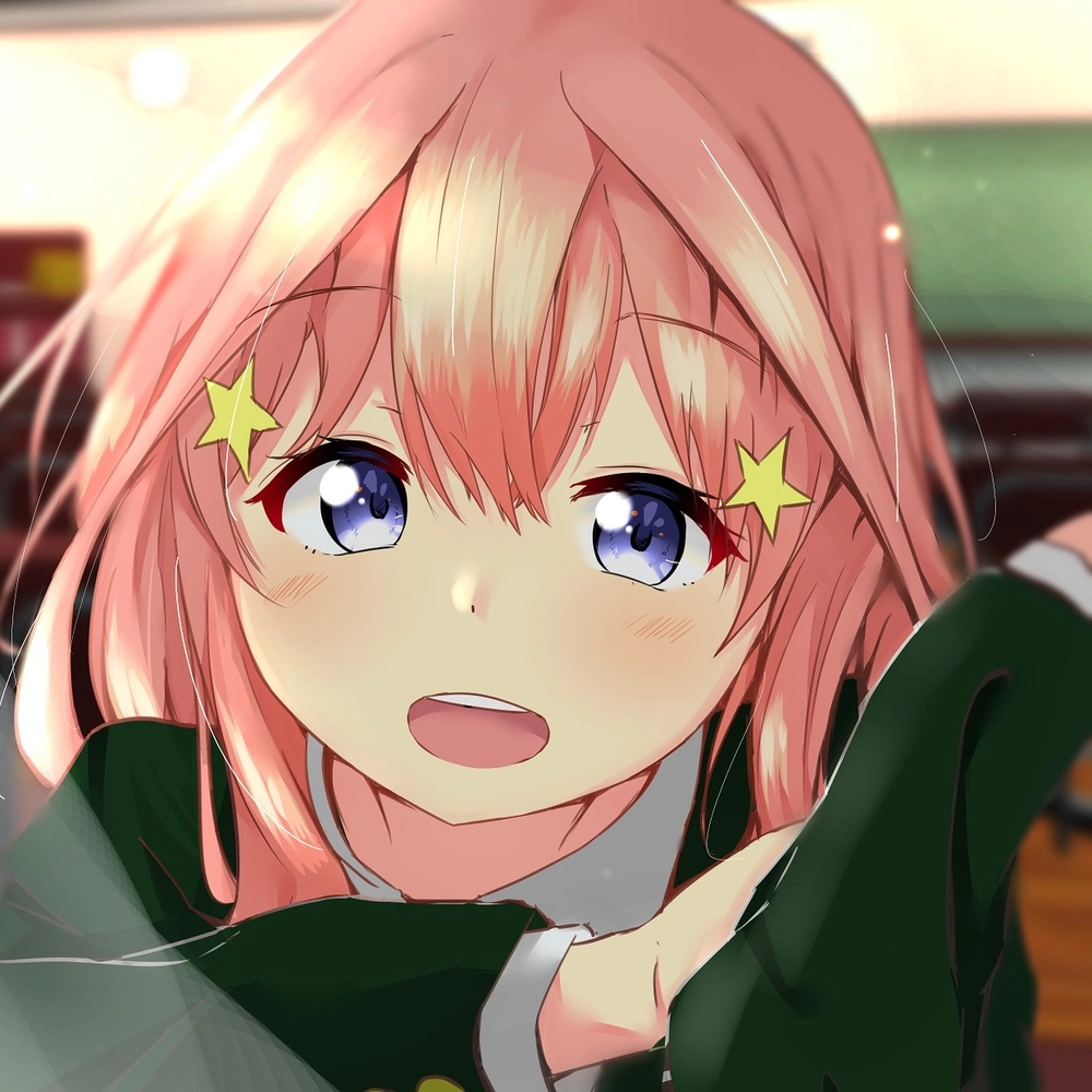 itsuki nakano chibi dễ thương 