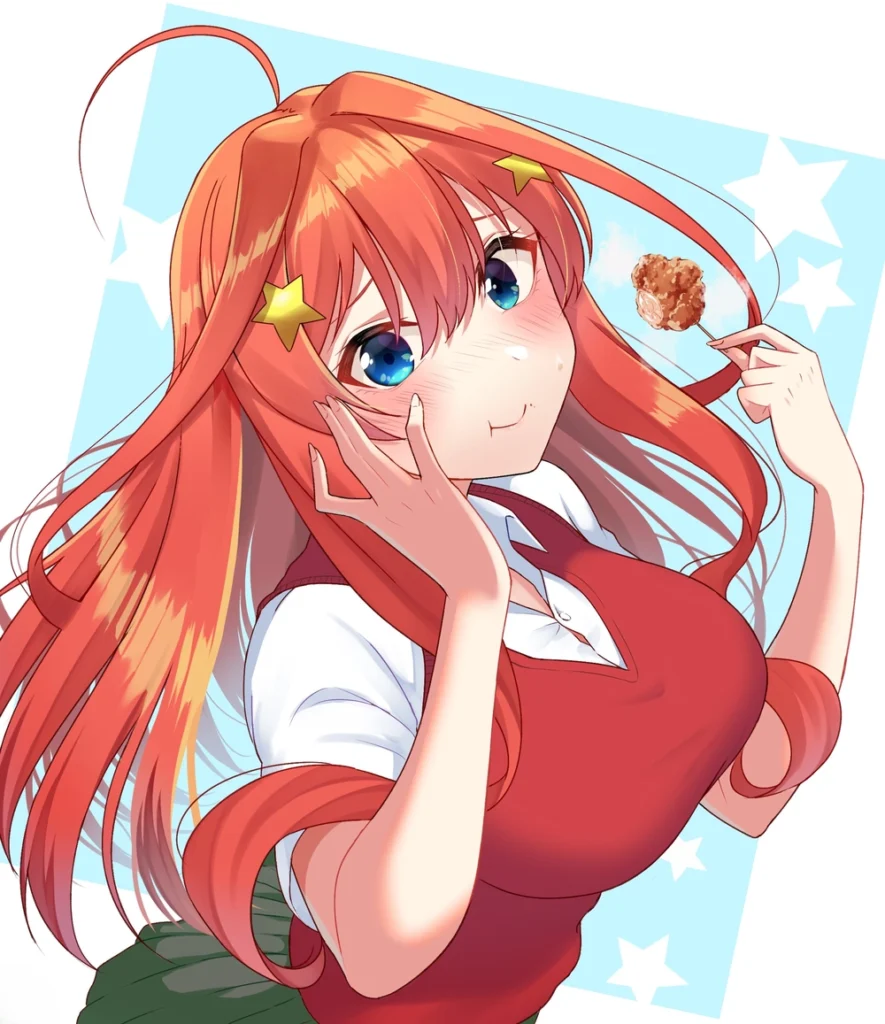 hình itsuki nakano cute đáng yêu