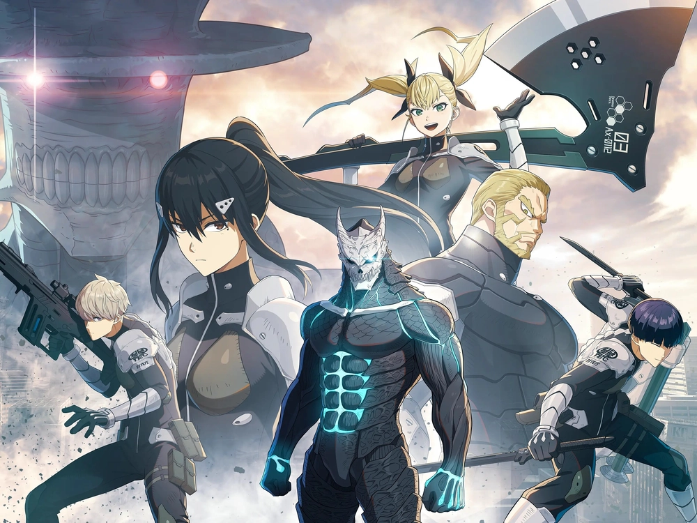 hình nhân vật chính kaiju no 8 kafka hibino 