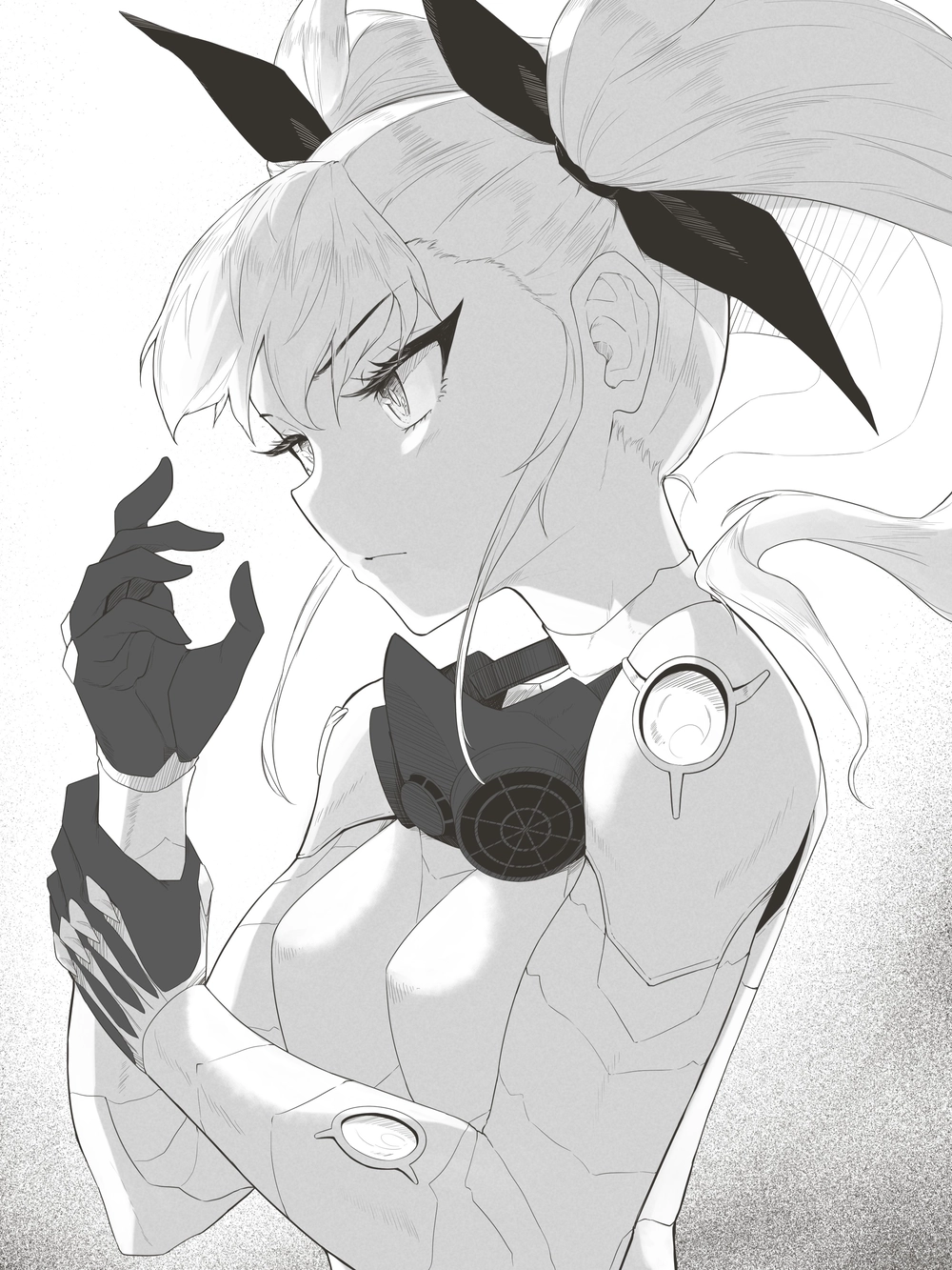 ảnh anime kaiju 8 kikoru shinomiya 