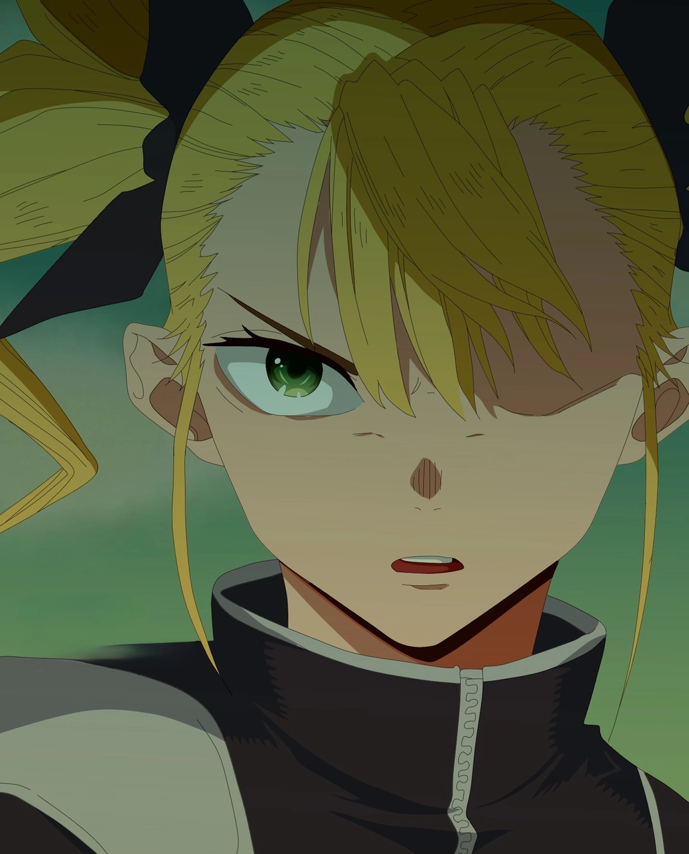 hình shinomiya kikoru trong anime kaiju 8 