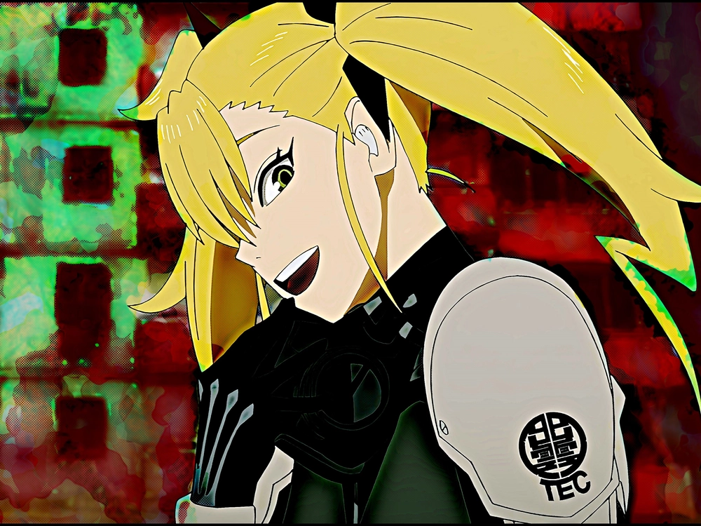 ảnh kikoru shinomiya tóc vàng 