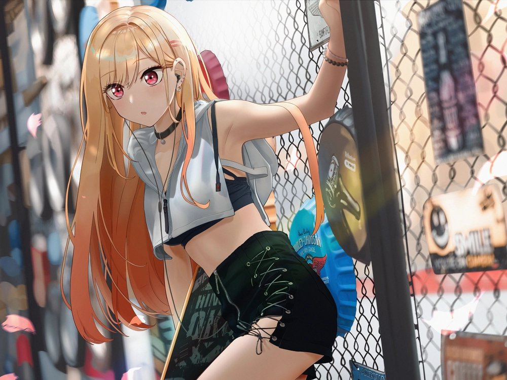 hình ảnh anime girl kitagawa marin