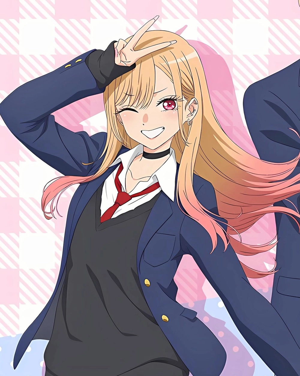 hình wallpaper 4k anime marin kitagawa