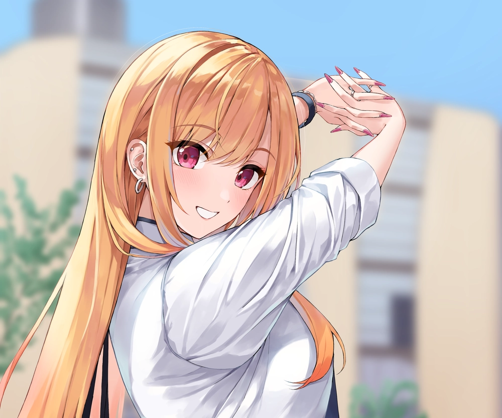 wallpaper kitagawa marin đẹp