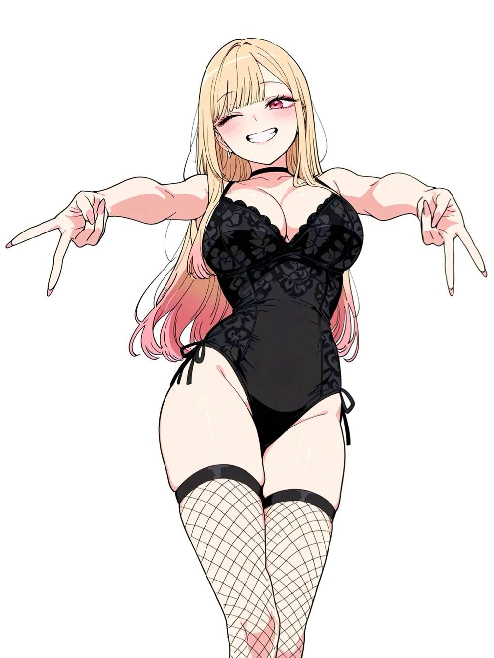 kitagawa marin bikini biển xanh