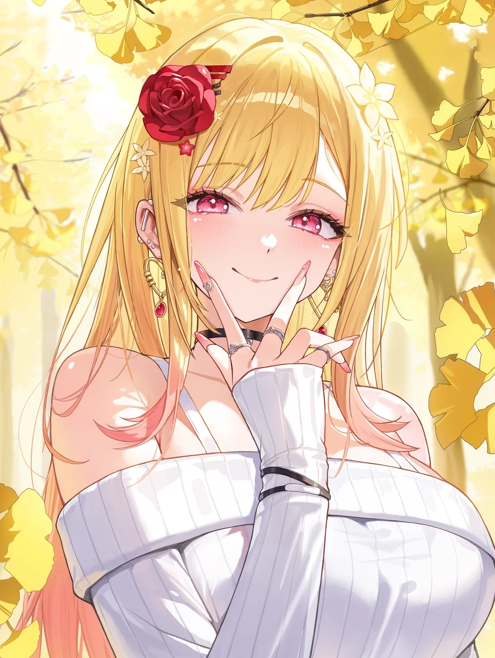 kitagawa marin sexy smile