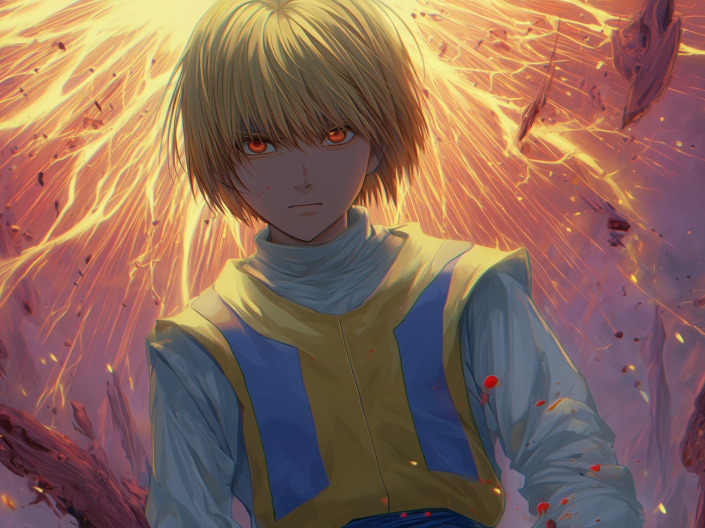 kurapika hunter x hunter ngầu 4k 