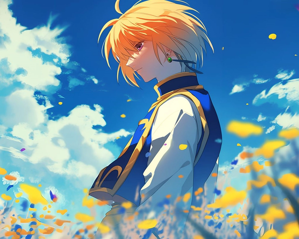hình kurapika phong cách anime 