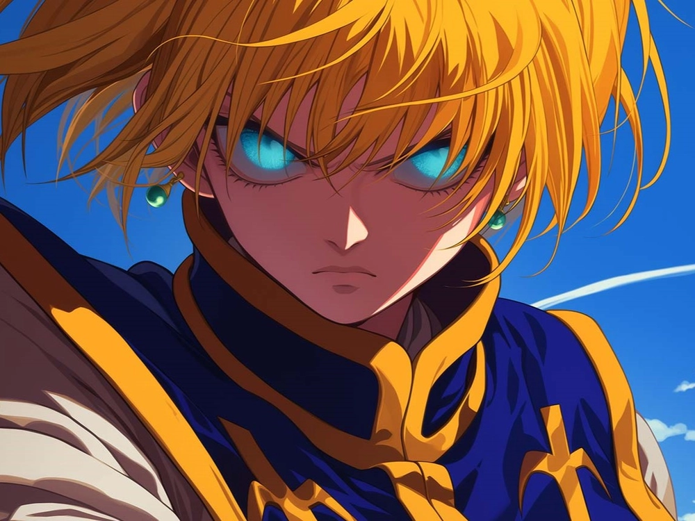 ảnh kurapika trong phim anime 