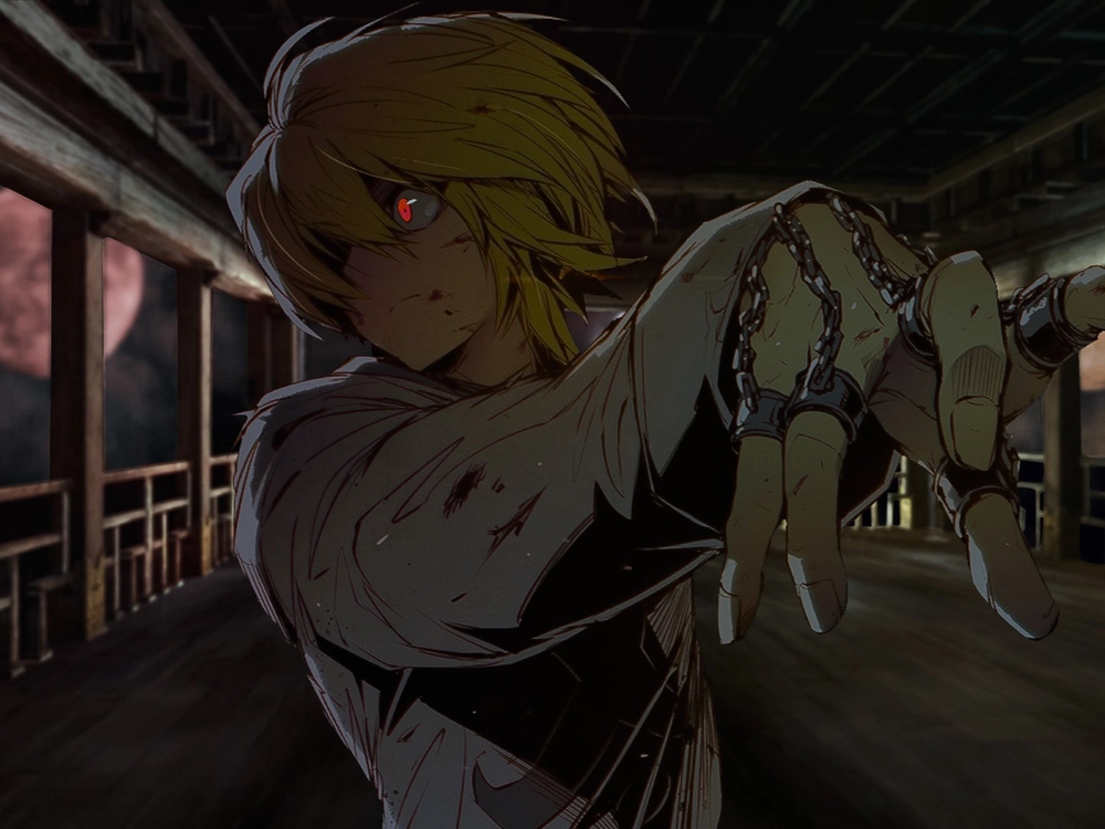 hình kurapika hxh phong cách u tối 