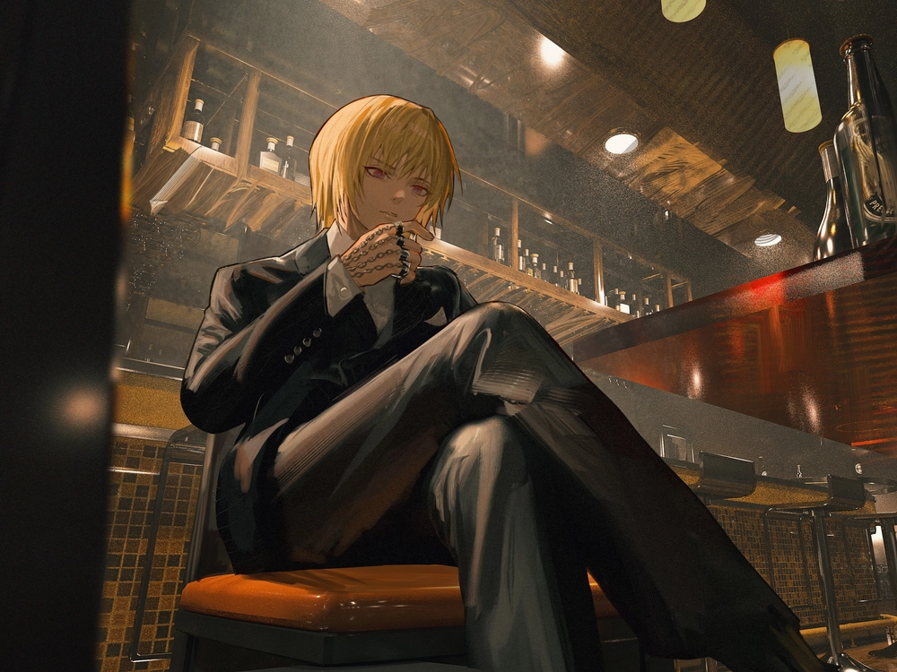 ảnh kurapika trong hunter x hunter 