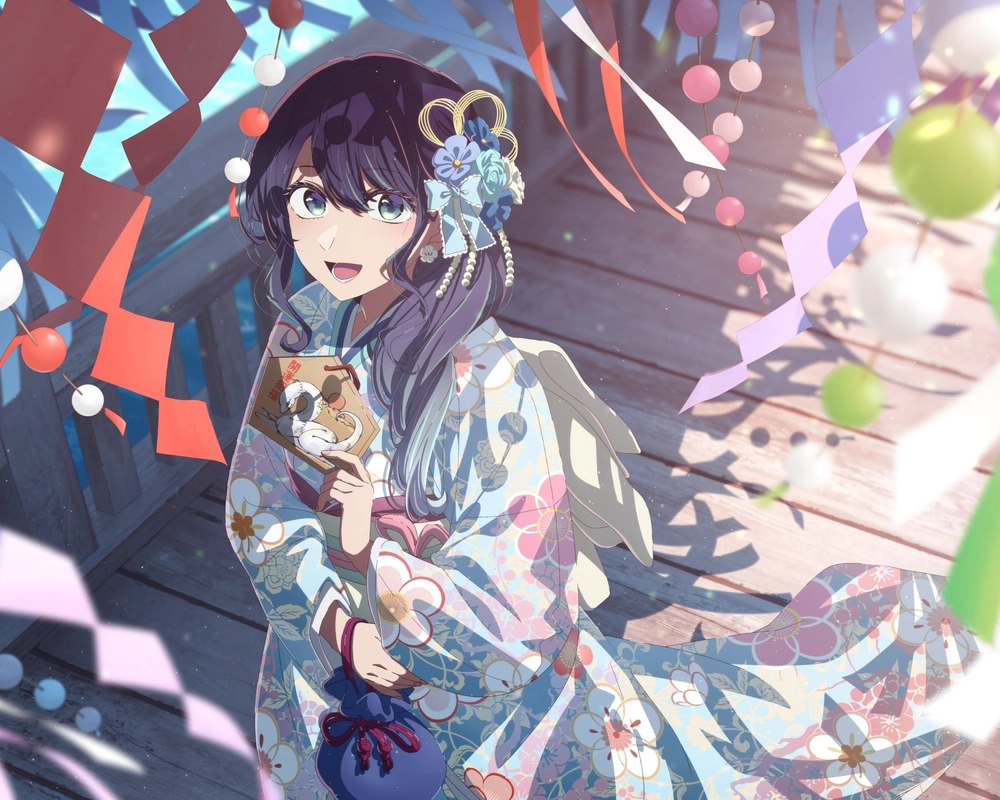 ảnh akane kurokawa kimono