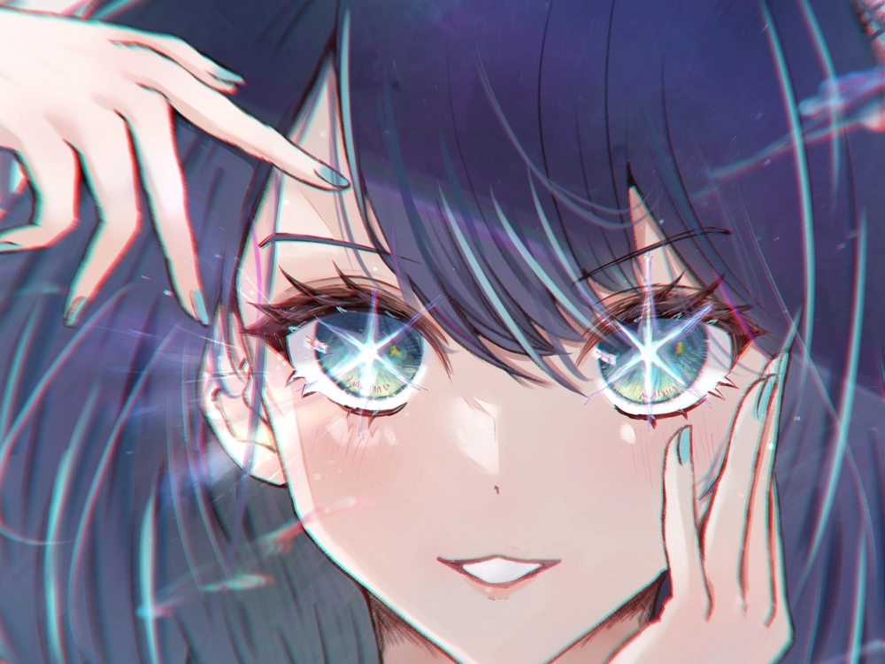 akane kurokawa eyes long lanh 