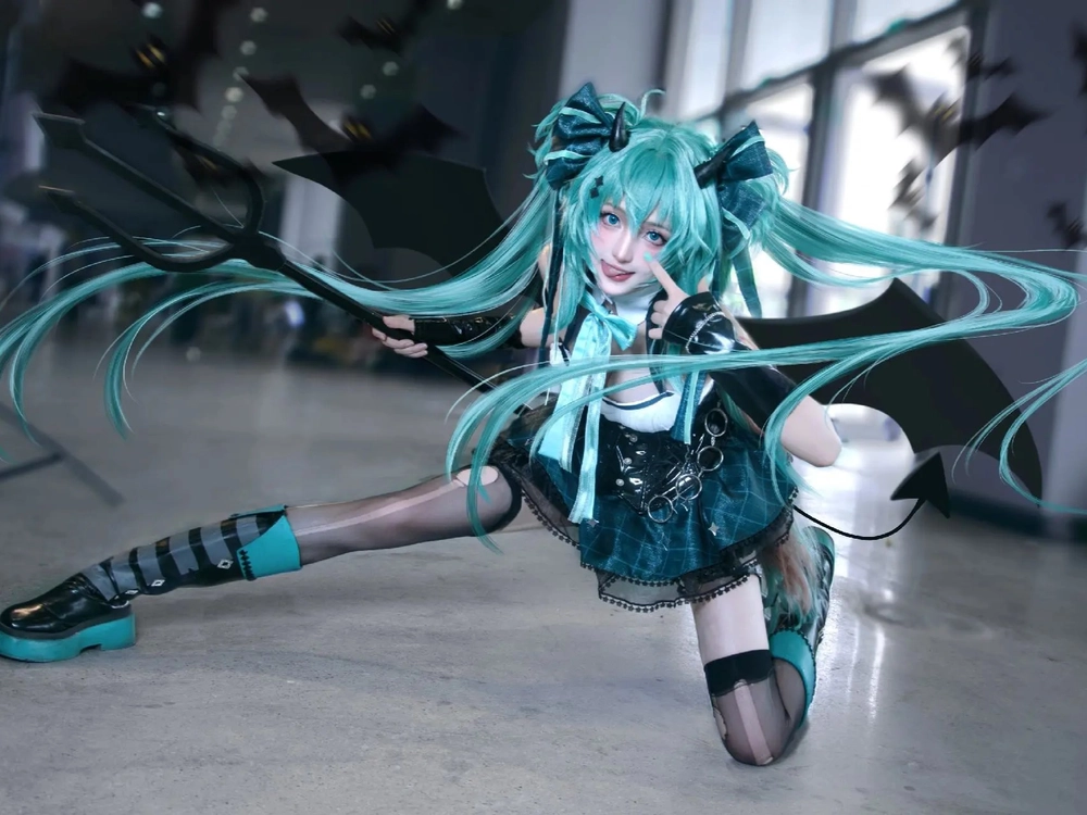 ảnh cosplay miku hatsune chất lượng cao