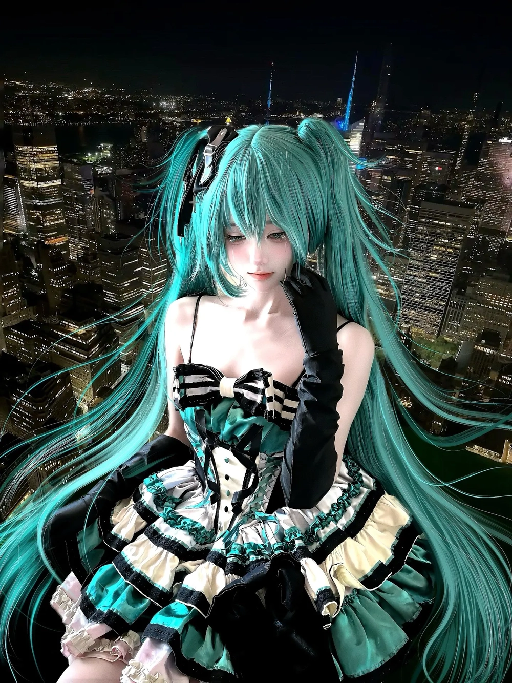 ảnh cosplay anime hatsune miku