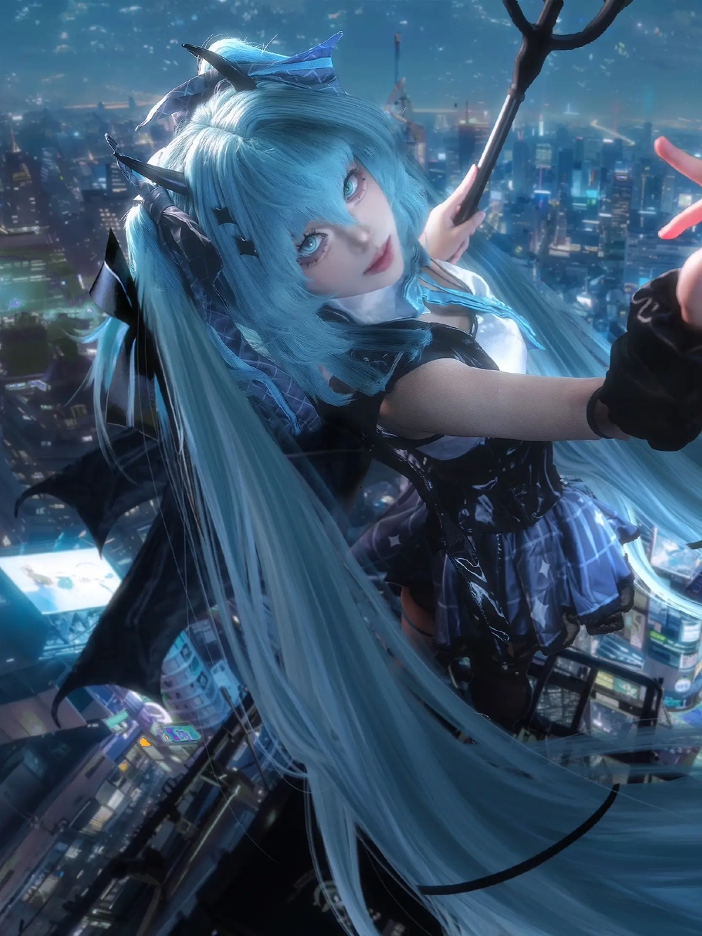 ảnh cosplay miku dễ thương