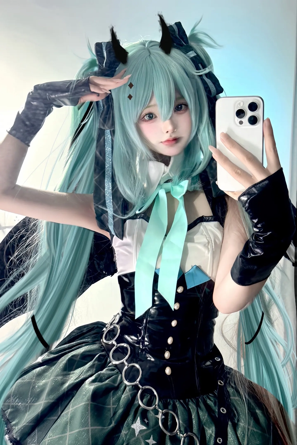 ảnh cosplay hatsune miku gợi cảm