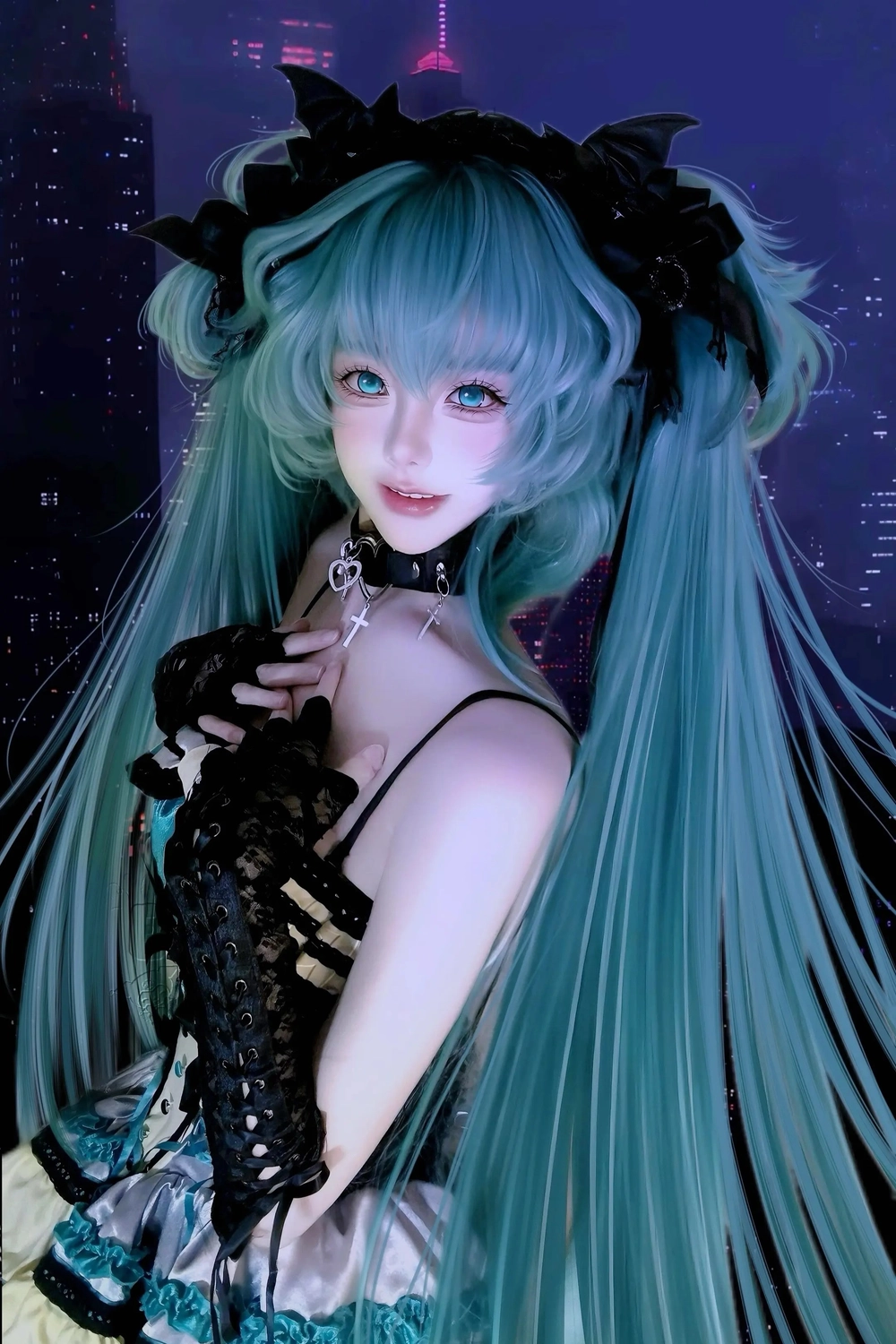 miku cosplay phong cách anime