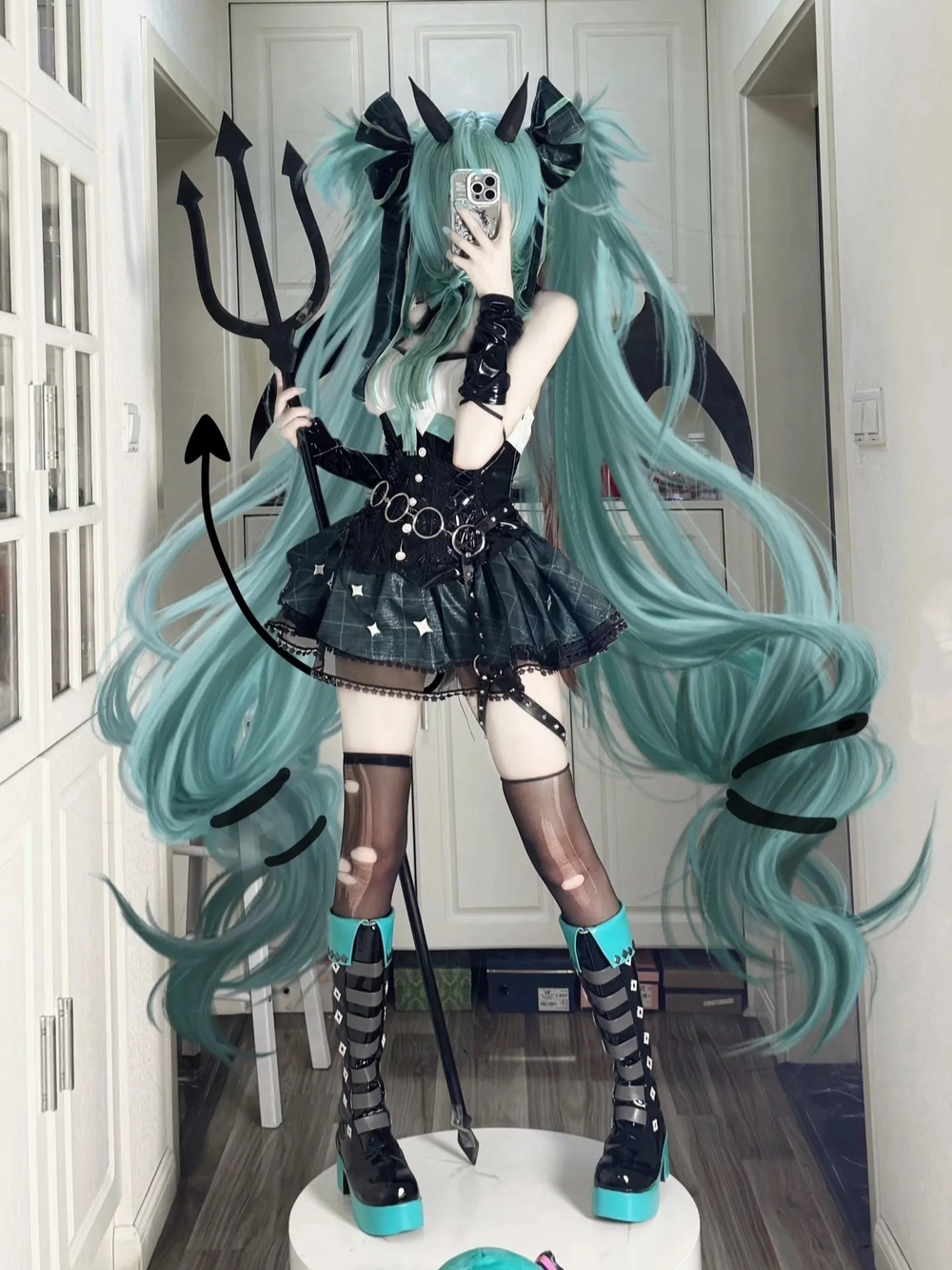 cosplay hatsune miku style nhật bản