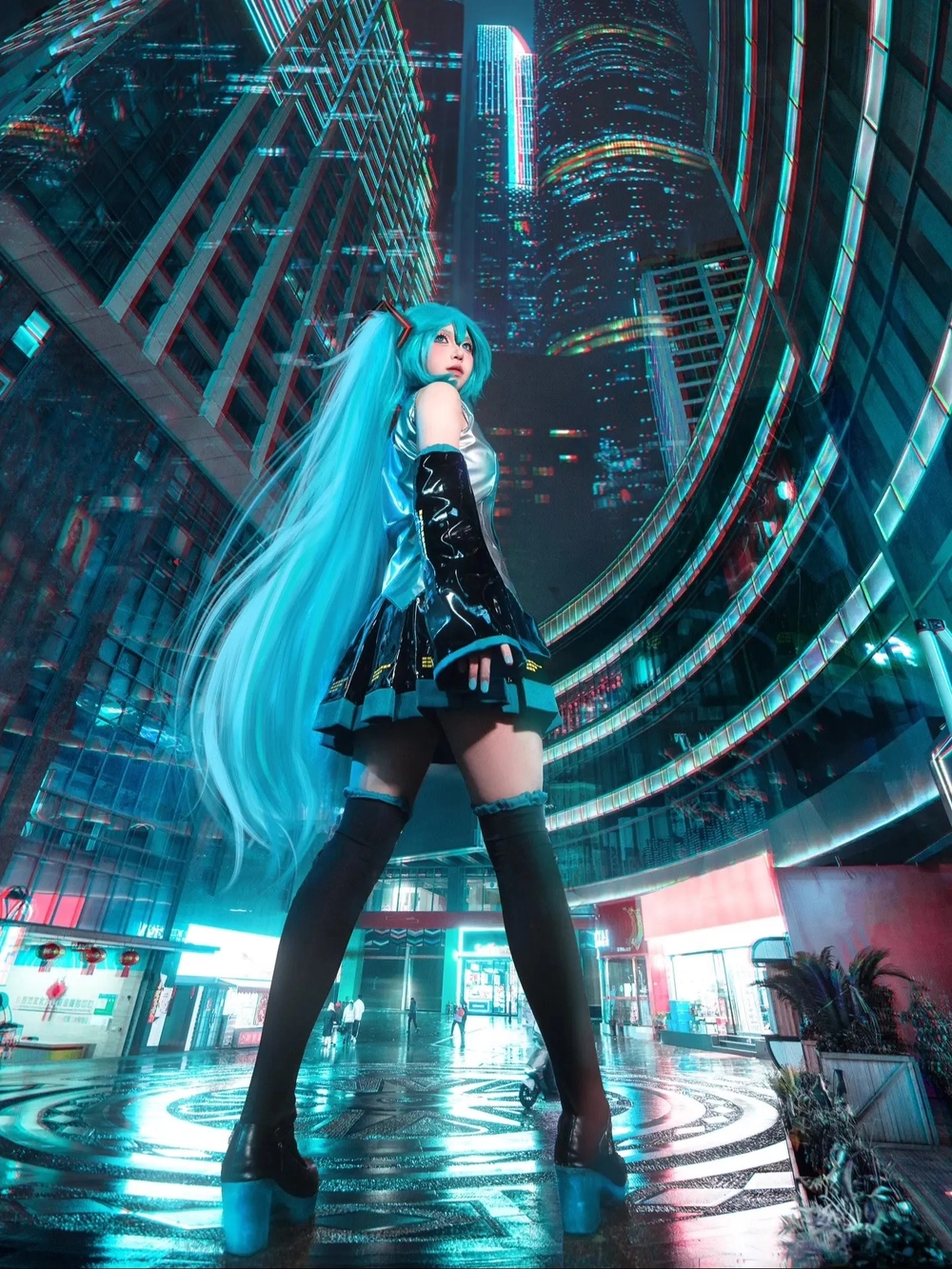 anime hatsune miku cosplay cuốn hút