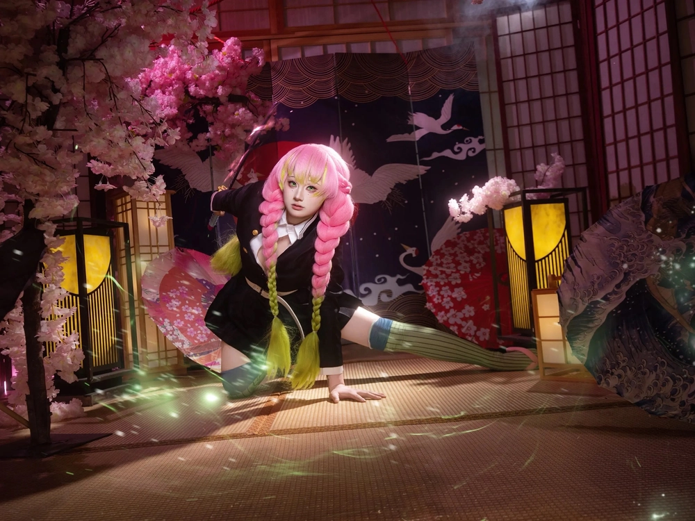 ảnh hóa trang Mitsuri đẹp 