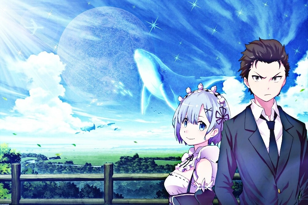 re zero subaru x rem khoảnh khắc lãng mạn