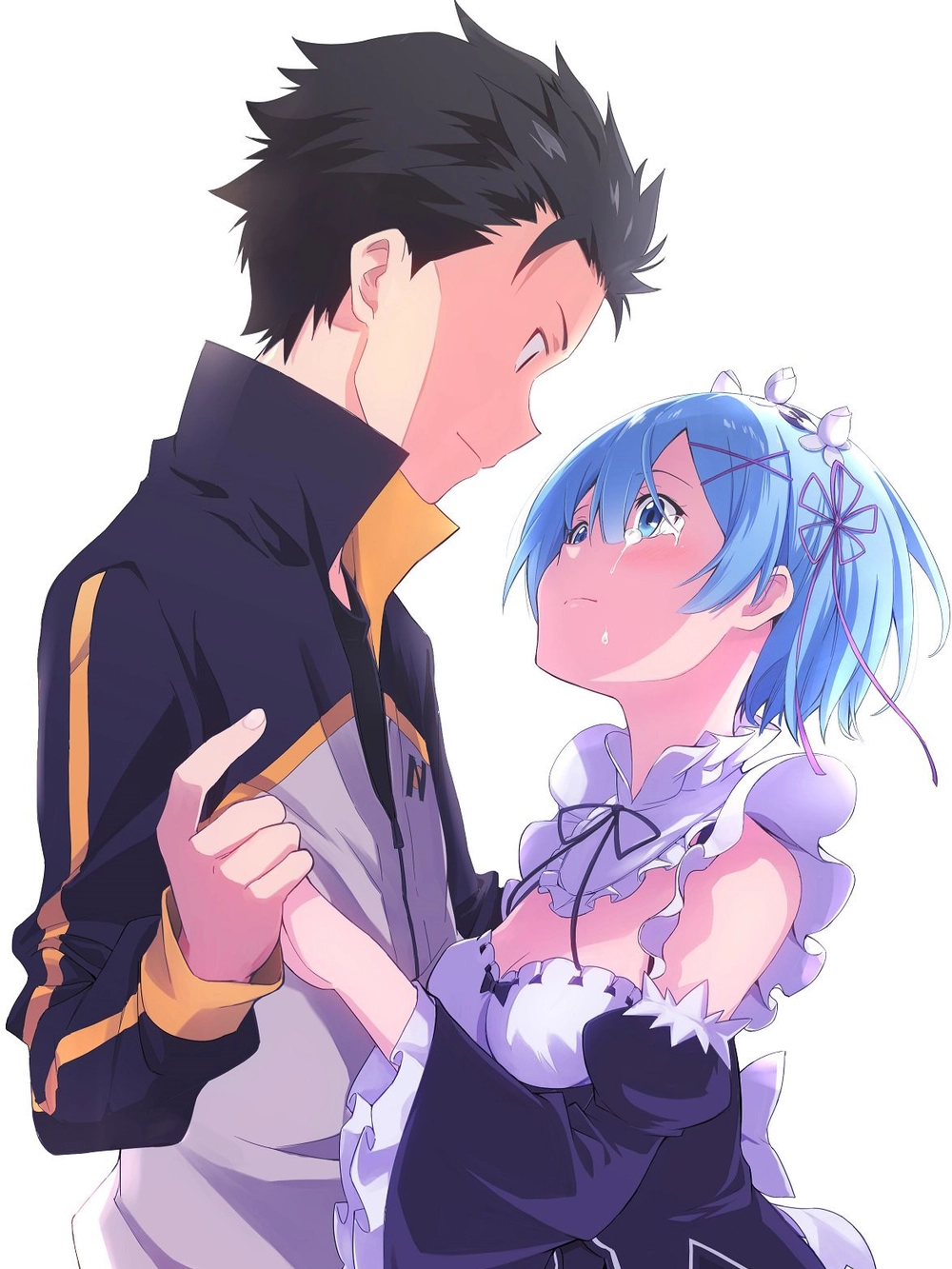 ảnh re zero subaru x rem