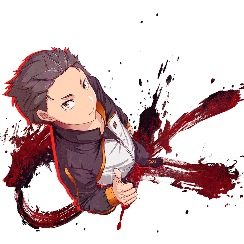 subaru re zero ảnh anime sắc nét