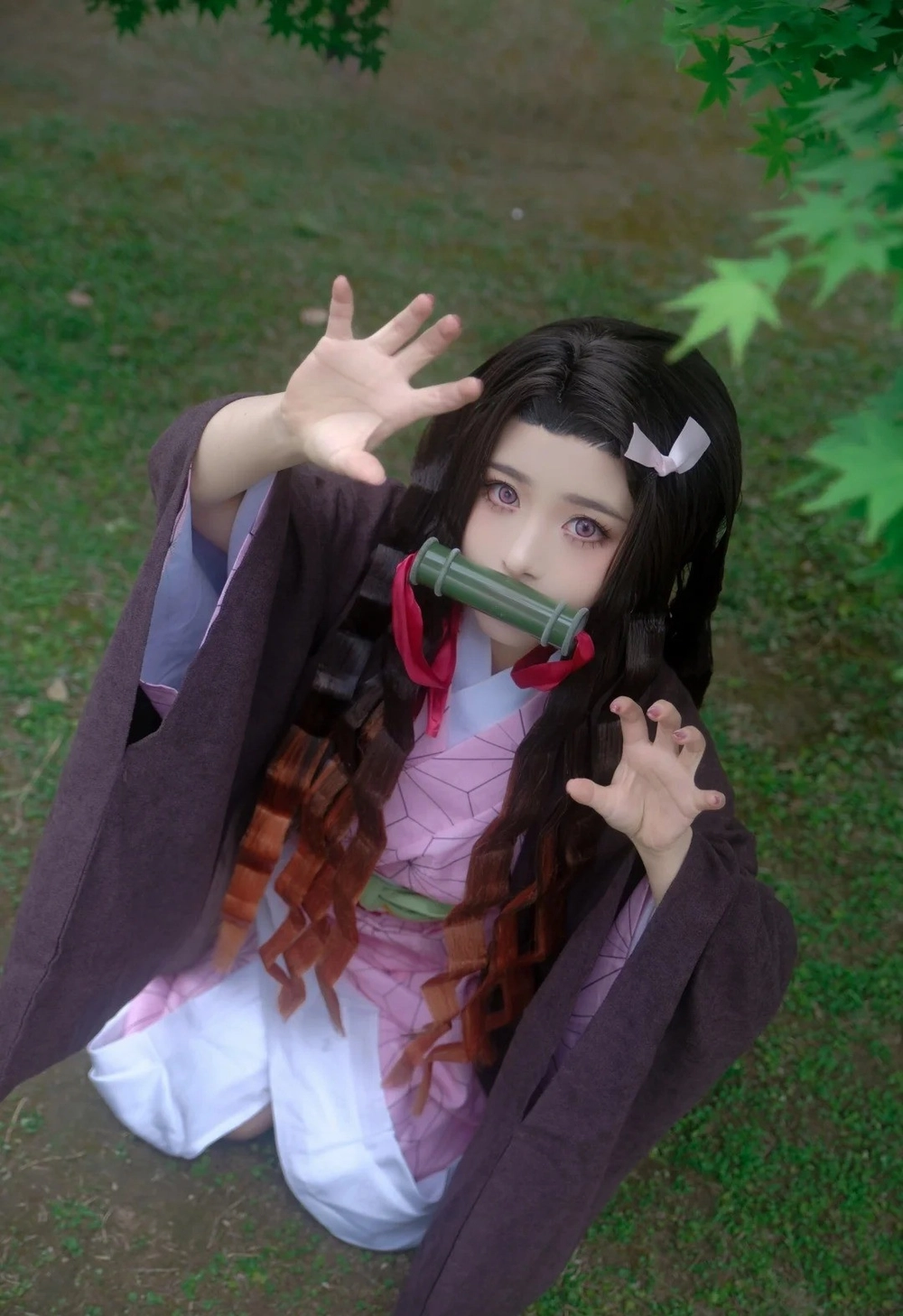 cute nezuko cosplay 