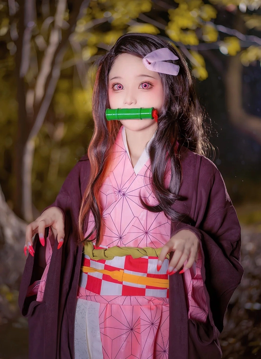 ảnh nezuko cosplay đẹp 