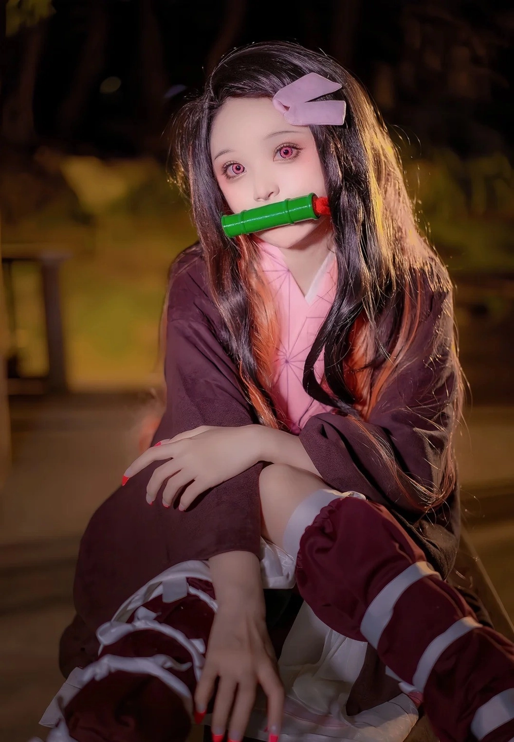 cosplay nezuko cute 