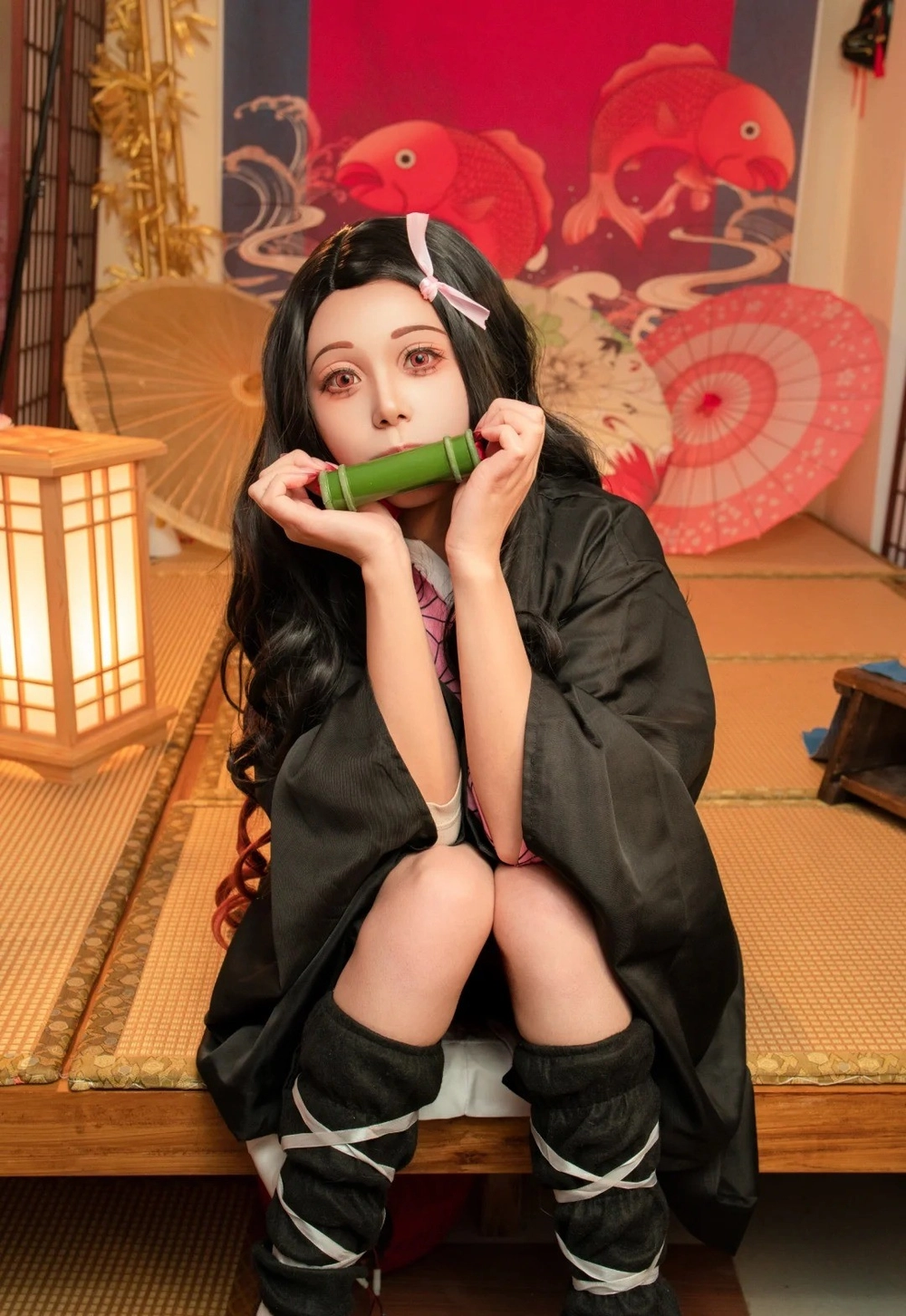 cosplay nezuko đẹp lạ 