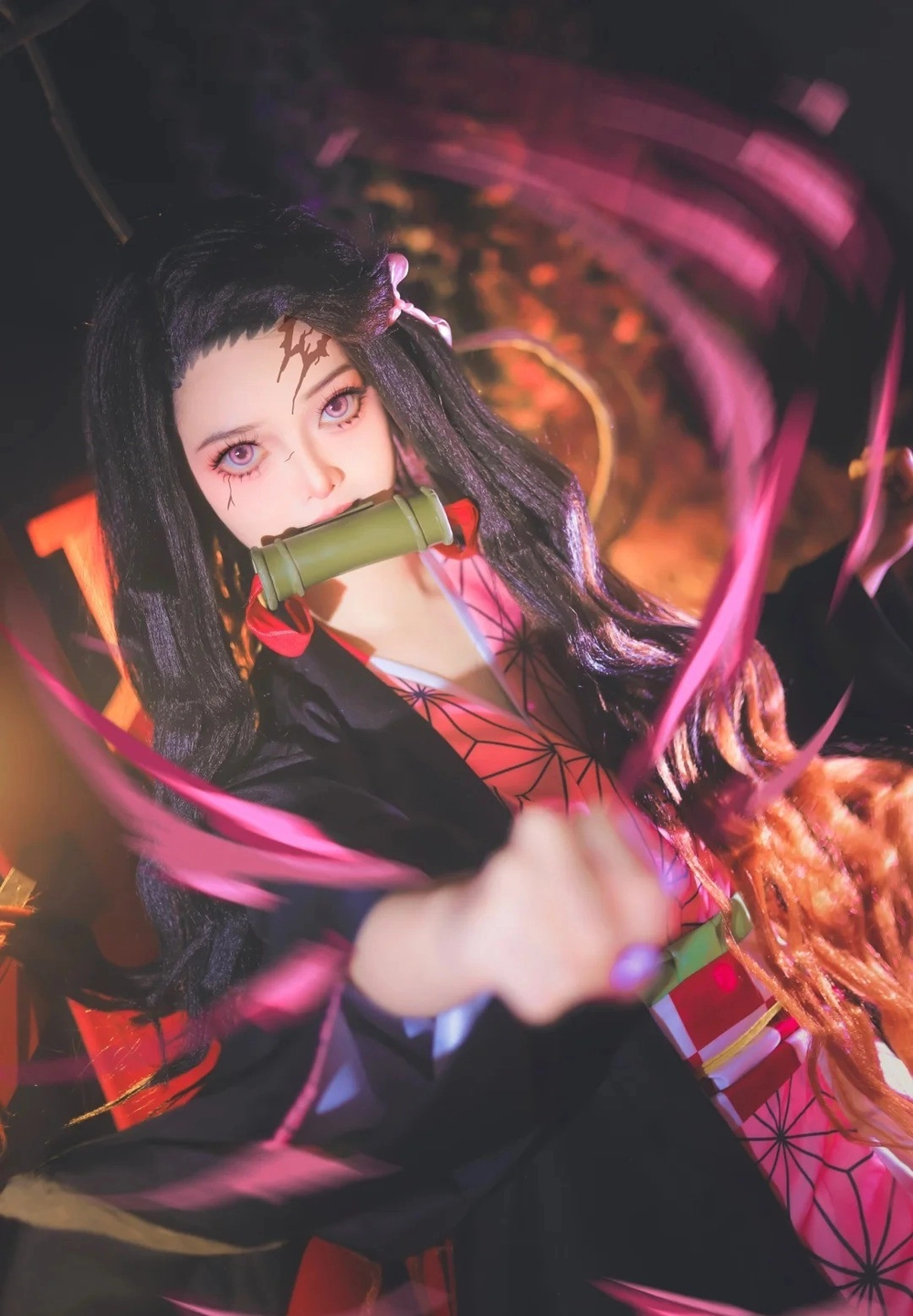 cosplay anime nezuko dễ thương nhất 