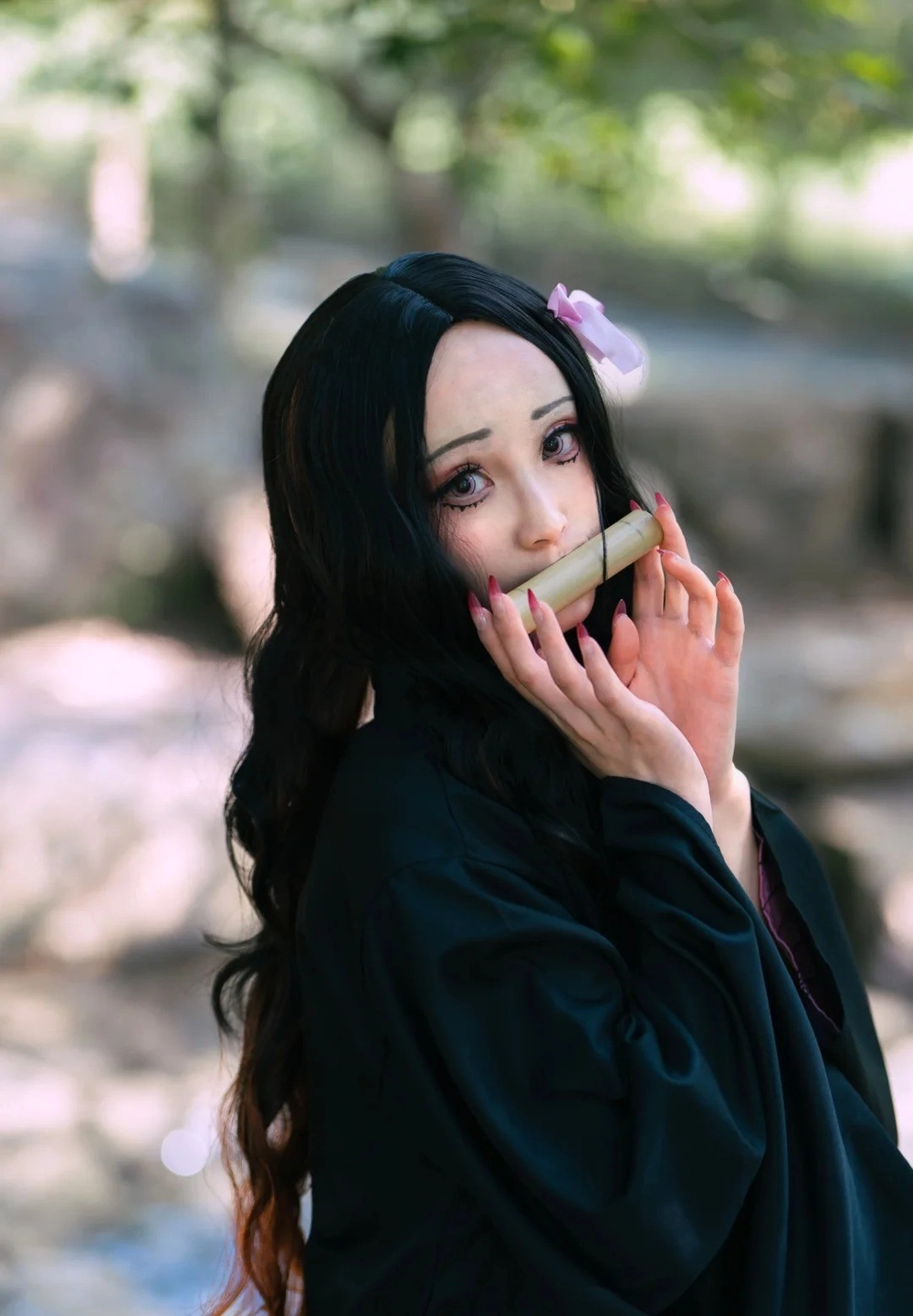 demon slayer nezuko cosplay 