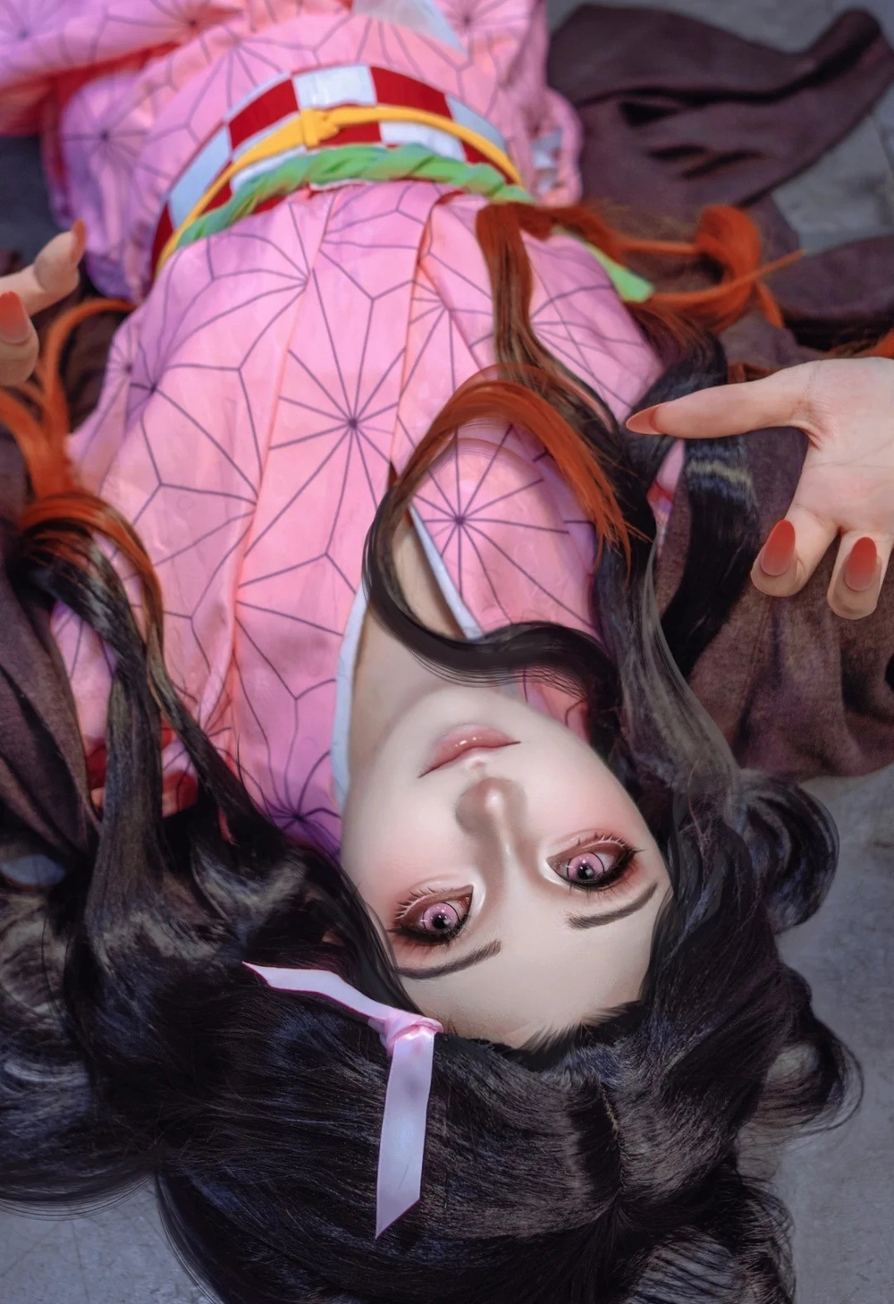 cosplay nezuko hoá quỷ cực ngầu 