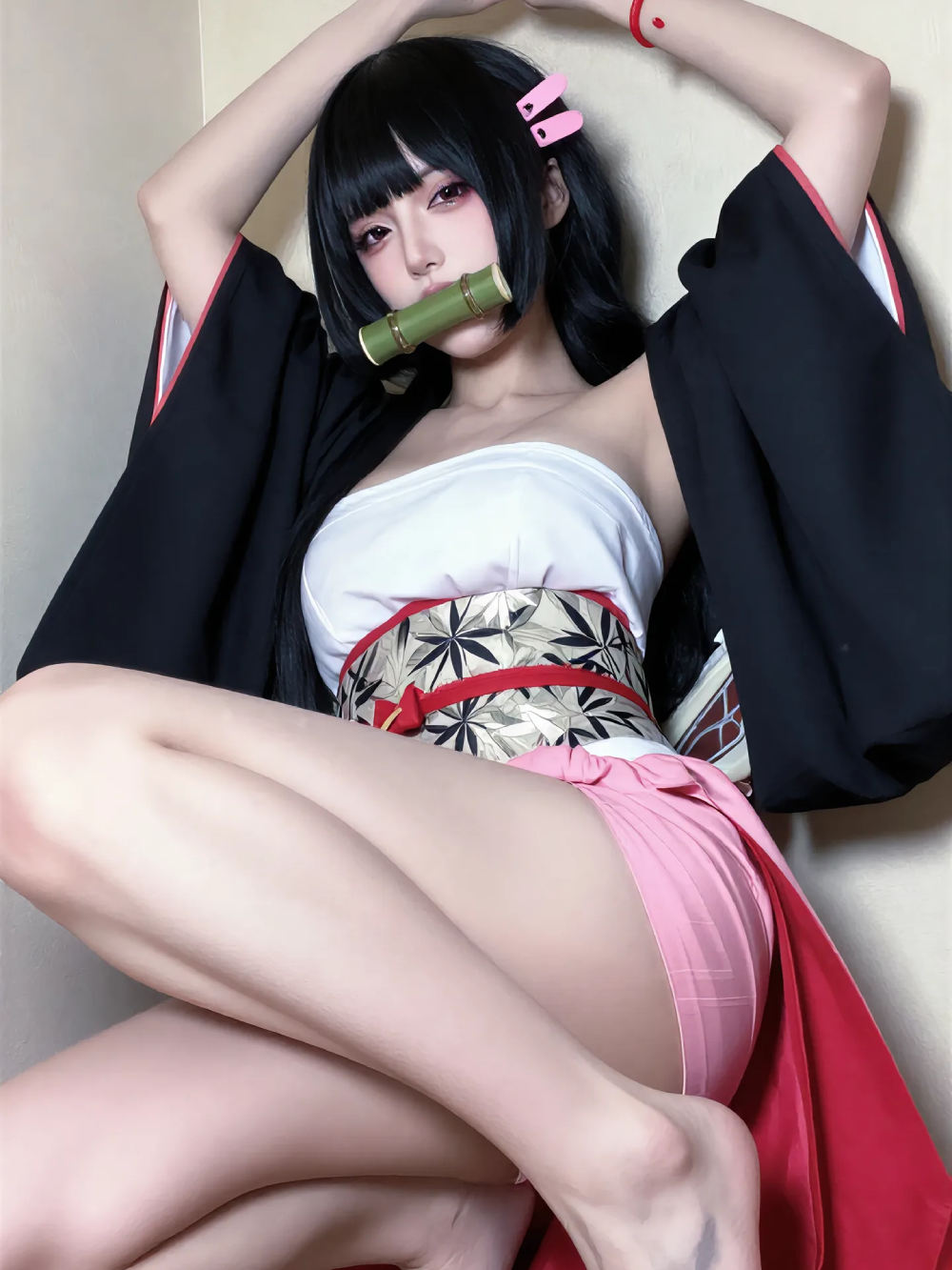 nezuko kamado cosplay​