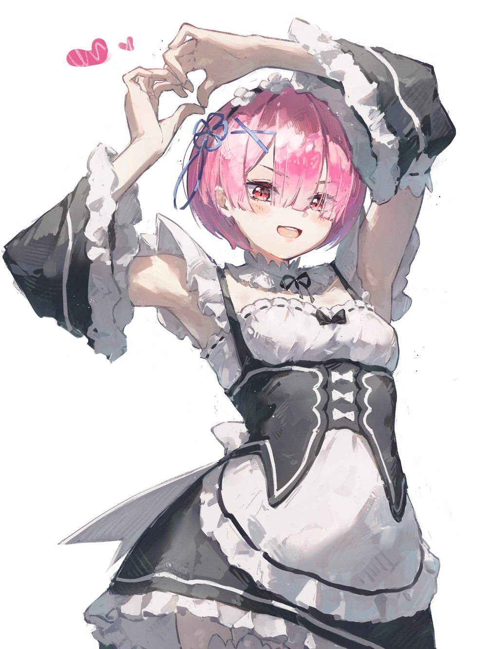 ảnh ram re zero anime hd