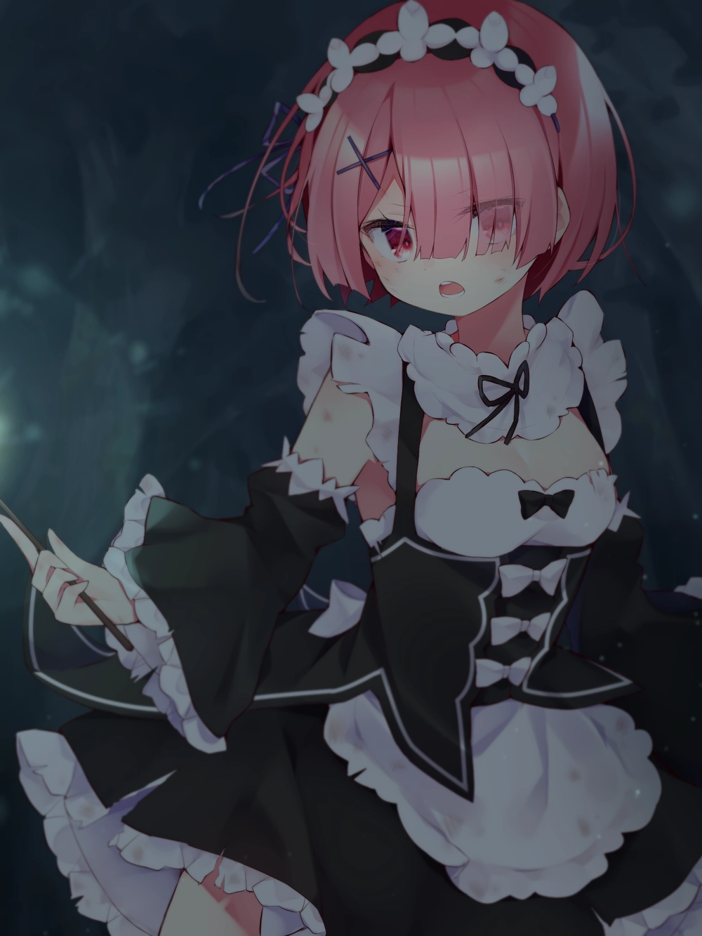 hình ram re zero chị em sinh đôi