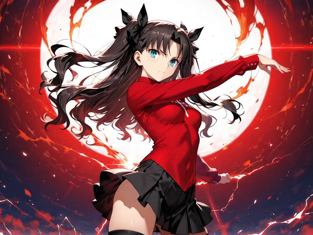 ảnh rin tohsaka chất lượng 4k 