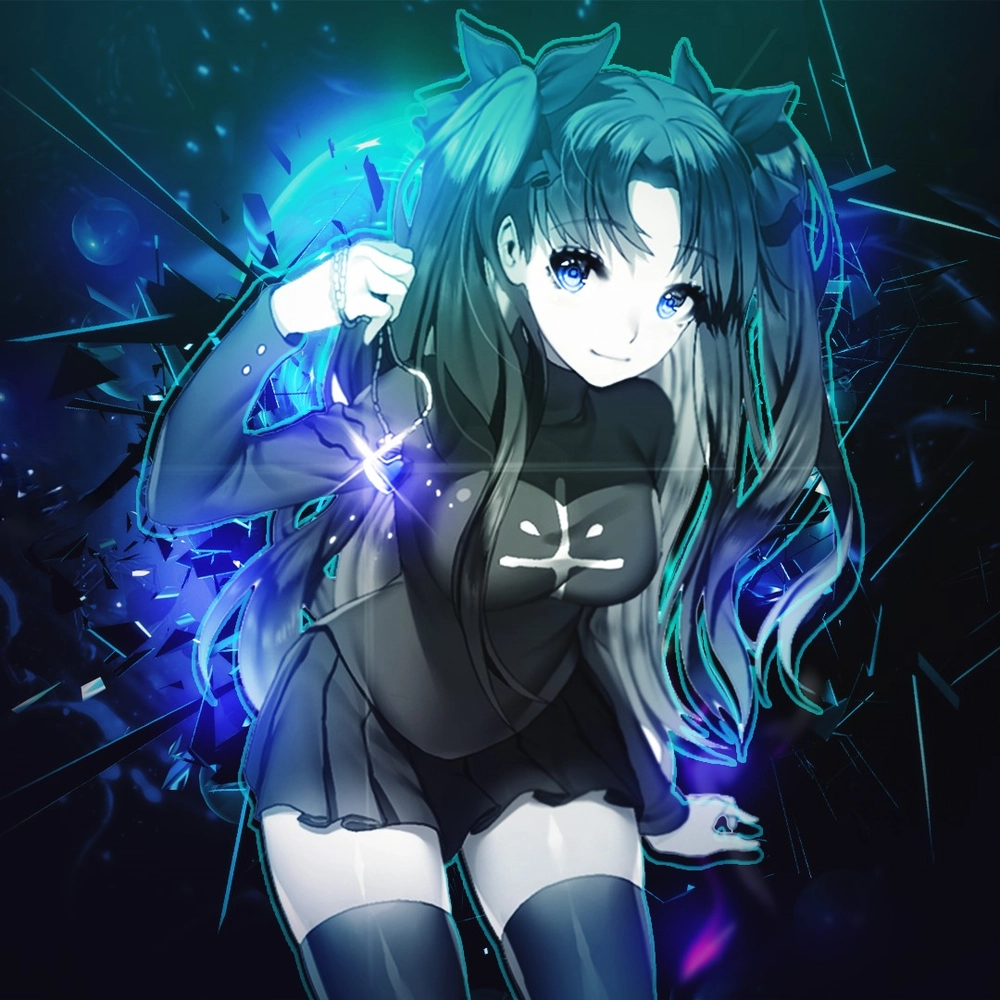 hình anime rin tohsaka cực ngầu 