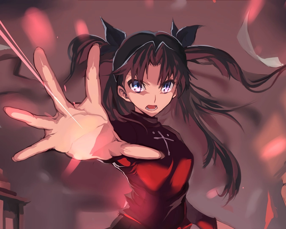 rin tohsaka anime girl 