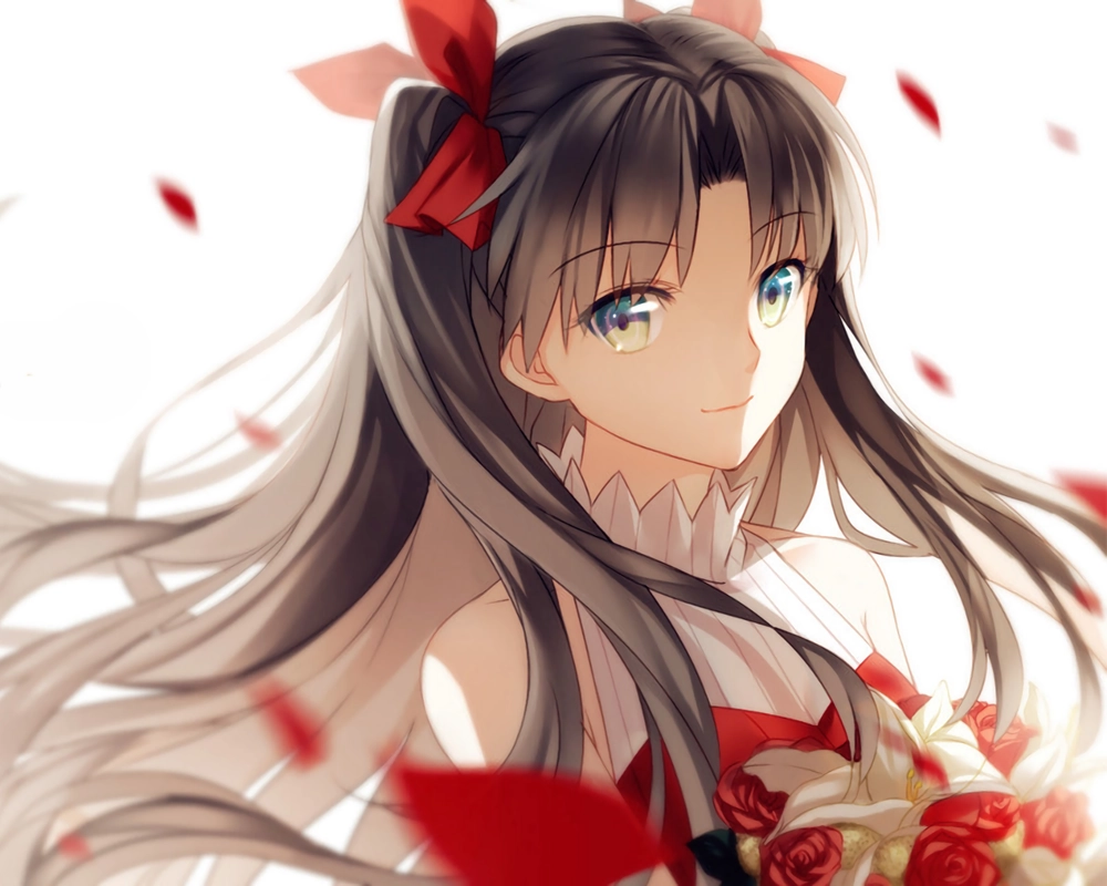 rin tohsaka hình nền máy tính 