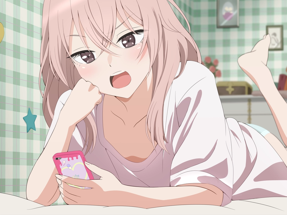 ảnh sajuna inui dễ thương trong anime 