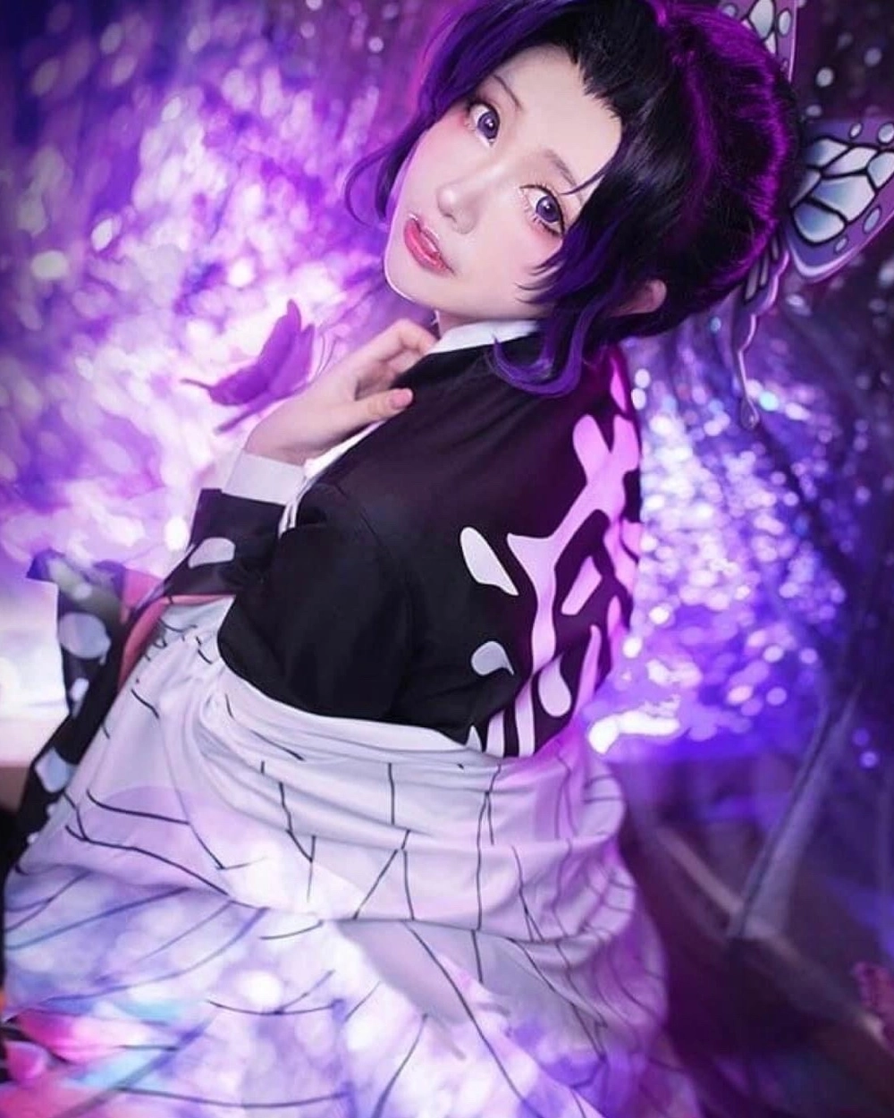 ảnh cosplay kochou shinobu 