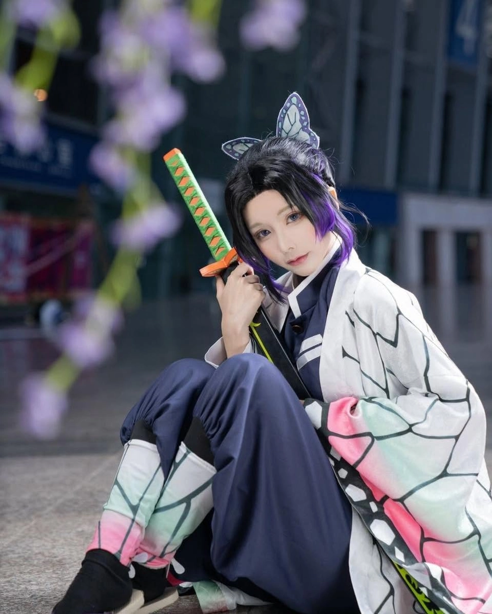 hình ảnh cosplay shinobu kocho 